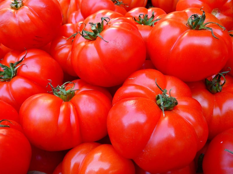 Healthy vegetables and fruits